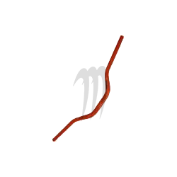 Guidon Booster diamètre 28.6mm (XXL orange)