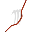 Guidon Booster diamètre 28.6mm (XXL orange)
