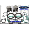 Kit pistons Platinum Yamaha 701 61X (cote +0.50mm) WSM-USA