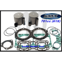 Kit Pistons Platinum Yamaha 701 61X (cote +1mm) WSM-USA