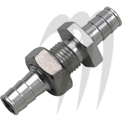 Connecteur 1/2 passe coque (alu) Riva Racing