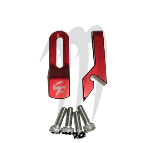 Kit protecteurs femelle (rouge) capot Yamaha Super-Jet (2 pièces)