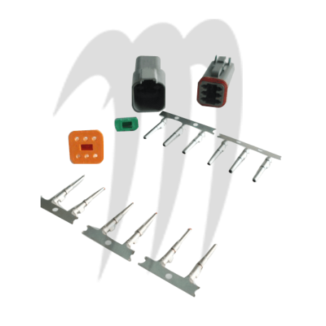 Connecteur étanche Deutsch gris 6 broches MSD