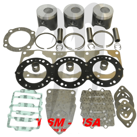 Kit pistons platinum Kawasaki ULTRA 130 DI / STX DI (Cote +1mm)