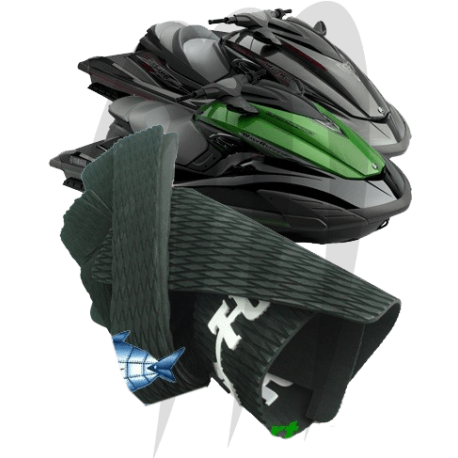 HYDRO-TURF. Kit Tapis Prédécoupé FZS/ FZR (2009-2013)