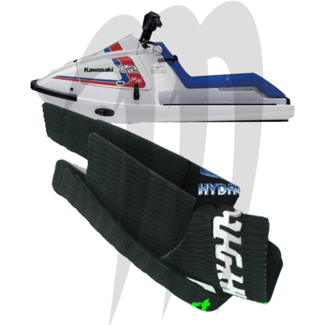 Tapis X2-650cc (1986-1995) Autocollant Hydro-Turf