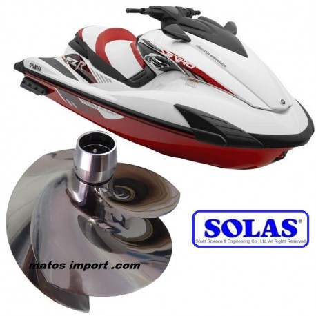 SOLAS RACING. hélice Concord 160mm,(remplacement hélice origine) FX-SVHO, FZS, FZR (2014-2015) 
