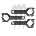 Bielles pour Seadoo RXP/ RXT/ GTX LTD 300hp Riva Racing/ CP Carrillo