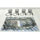 Kit pistons premium Kawasaki STX-15F (Cote +0.25mm)