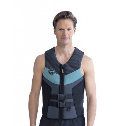 Segmented Vest Men Graphite Grey