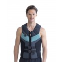 Segmented Vest Men Graphite Grey