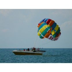 Tour de parachute ascensionnel cap d'agde
